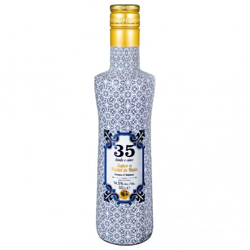 Licor 35 - Edição especial - Sabor a Pastel de Nata 50cl