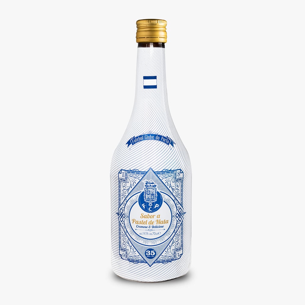 Edição F.C. Porto | Licor 35 – Sabor a Pastel de Nata