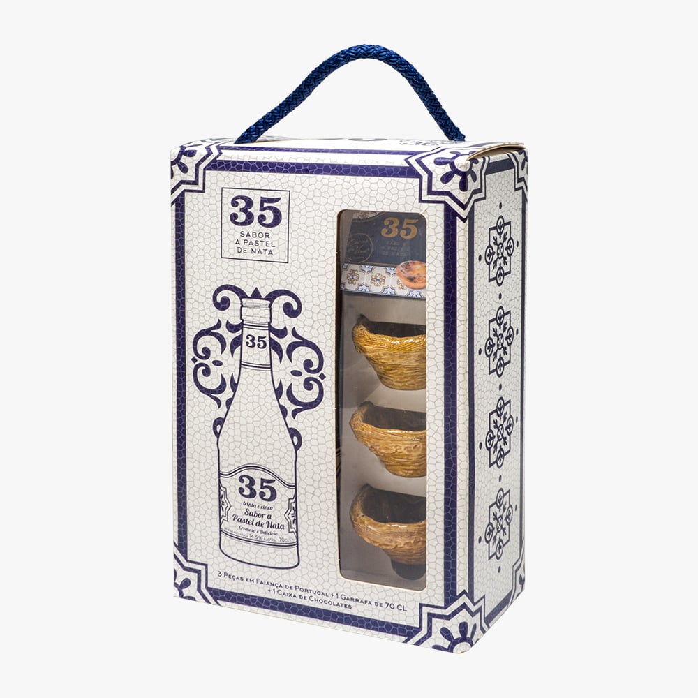 Pack Portugal | Licor 35 – Sabor a Pastel de Nata